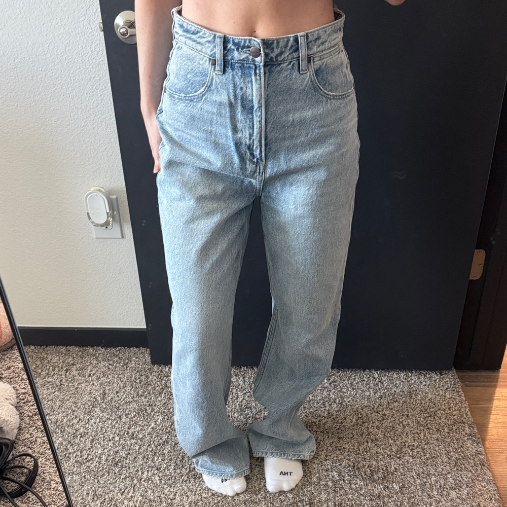 Wrangler Women's High Rise Light Blue Jeans